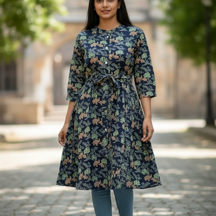 MUSLIN SILK KURTIS