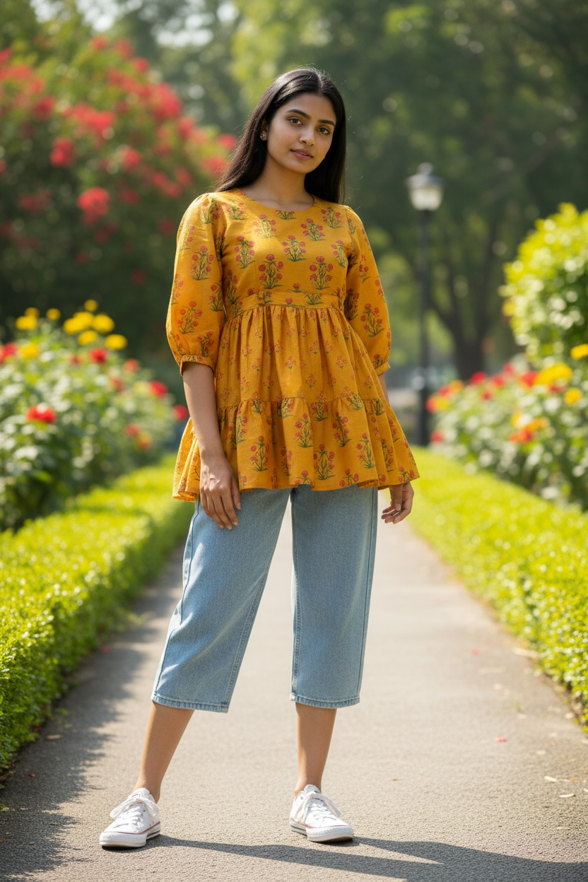MUSLIN SILK KURTIS