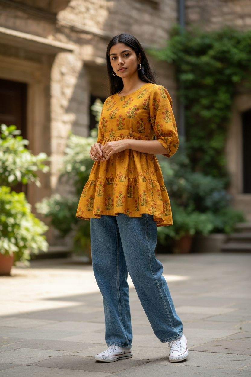 MUSLIN SILK KURTIS
