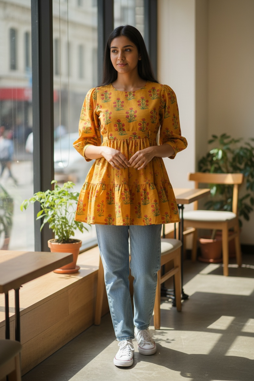 MUSLIN SILK KURTIS