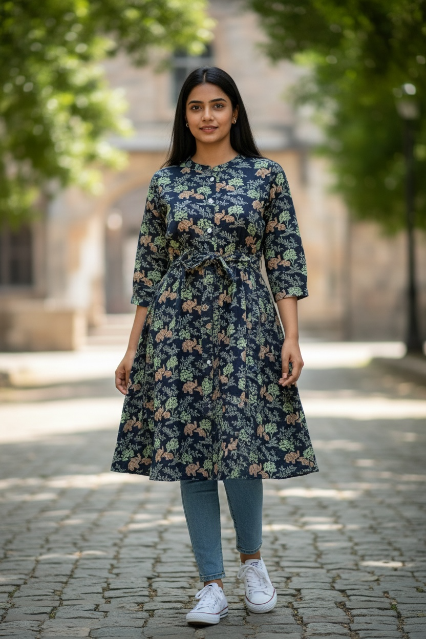 MUSLIN SILK KURTIS