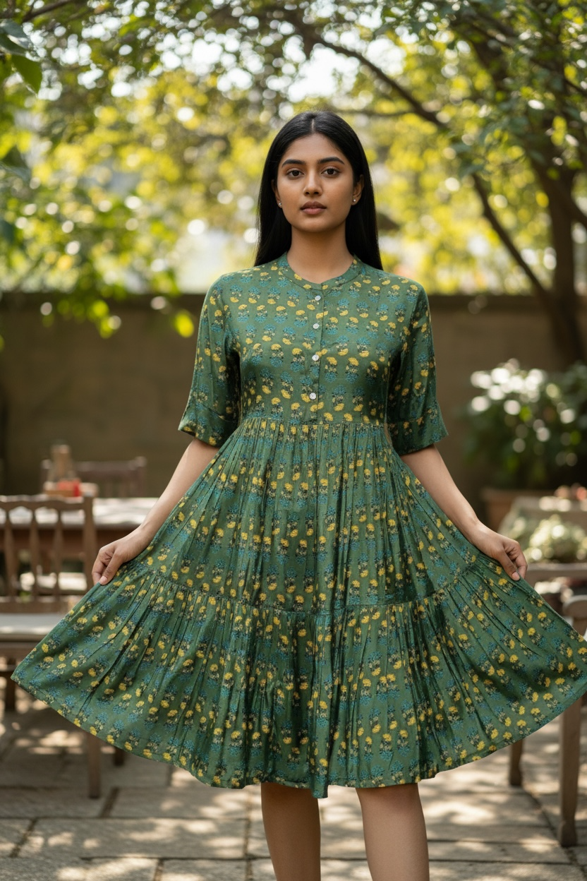MUSLIN SILK KURTIS