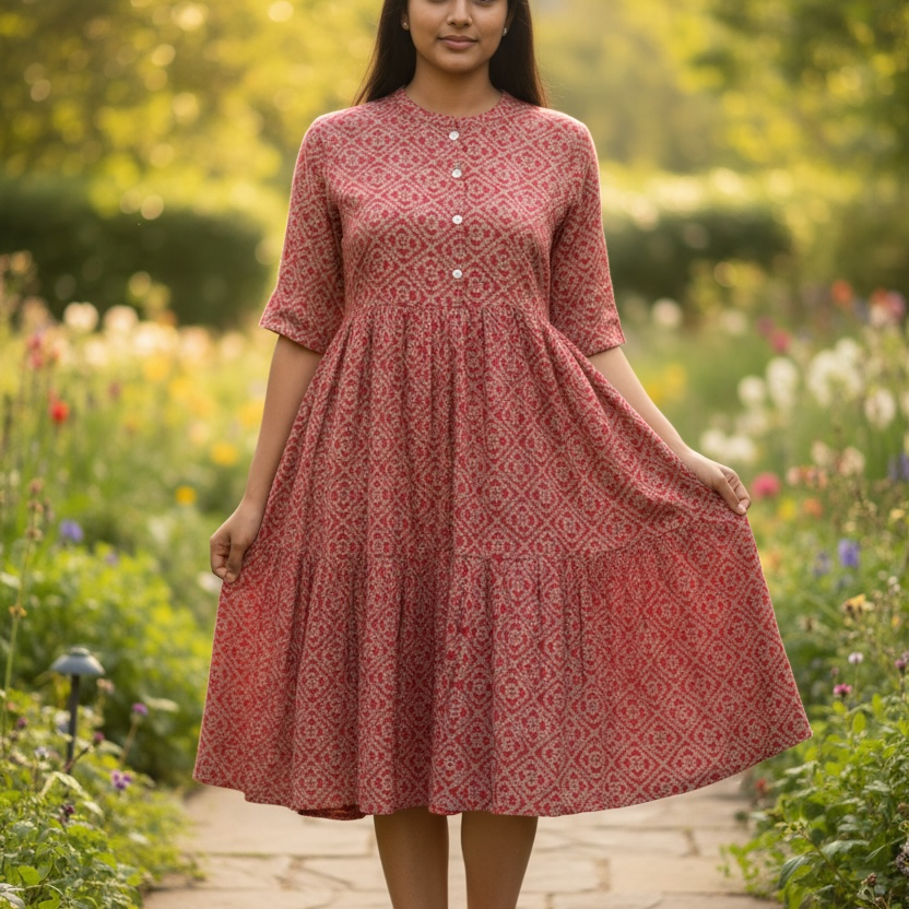MUSLIN SILK KURTIS
