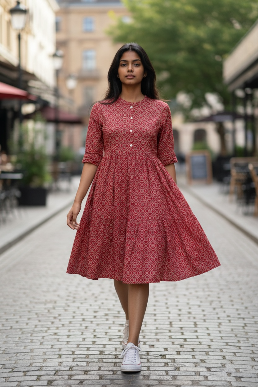 MUSLIN SILK KURTIS